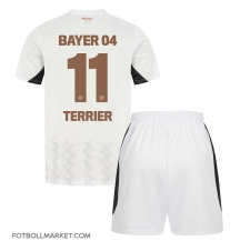 Bayer Leverkusen Martin Terrier #11 Replika Bortatröja Barn 2024-25 Kortärmad (+ byxor)