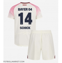 Bayer Leverkusen Patrik Schick #14 Replika Bortatröja Barn 2025-26 Kortärmad (+ byxor)