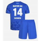 Bayer Leverkusen Patrik Schick #14 Replika Tredjetröja Barn 2025-26 Kortärmad (+ byxor)