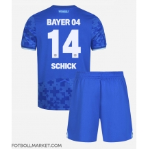 Bayer Leverkusen Patrik Schick #14 Replika Tredjetröja Barn 2025-26 Kortärmad (+ byxor)