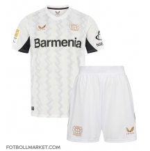 Bayer Leverkusen Replika Bortatröja Barn 2024-25 Kortärmad (+ byxor)