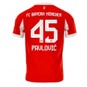 Bayern Munich Aleksandar Pavlovic #45 Replika Hemmatröja 2025-26 Kortärmad