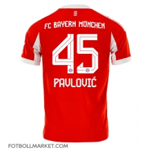 Bayern Munich Aleksandar Pavlovic #45 Replika Hemmatröja 2025-26 Kortärmad