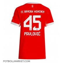 Bayern Munich Aleksandar Pavlovic #45 Replika Hemmatröja Dam 2025-26 Kortärmad