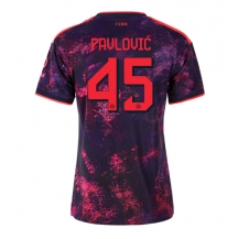 Bayern Munich Aleksandar Pavlovic #45 Replika Tredjetröja Dam 2026-27 Kortärmad