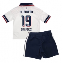 Bayern Munich Alphonso Davies #19 Replika Bortatröja Barn 2026-27 Kortärmad (+ byxor)
