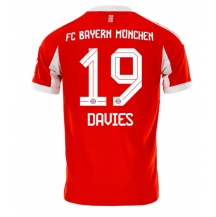 Bayern Munich Alphonso Davies #19 Replika Hemmatröja 2025-26 Kortärmad