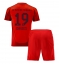 Bayern Munich Alphonso Davies #19 Replika Hemmatröja Barn 2024-25 Kortärmad (+ byxor)