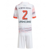 Bayern Munich Dayot Upamecano #2 Replika Bortatröja Barn 2025-26 Kortärmad (+ byxor)
