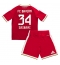Bayern Munich Ismael Saibari #34 Replika Hemmatröja Barn 2026-27 Kortärmad (+ byxor)