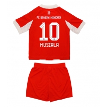 Bayern Munich Jamal Musiala #10 Replika Hemmatröja Barn 2025-26 Kortärmad (+ byxor)