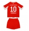 Bayern Munich Jamal Musiala #10 Replika Hemmatröja Barn 2025-26 Kortärmad (+ byxor)