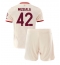 Bayern Munich Jamal Musiala #42 Replika Tredjetröja Barn 2024-25 Kortärmad (+ byxor)