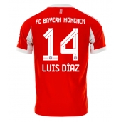 Bayern Munich Luis Diaz #14 Replika Hemmatröja 2025-26 Kortärmad