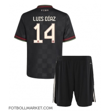 Bayern Munich Luis Diaz #14 Replika Tredjetröja Barn 2025-26 Kortärmad (+ byxor)