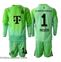 Bayern Munich Manuel Neuer #1 Målvakt Replika Hemmatröja Barn 2025-26 Långärmad (+ byxor)