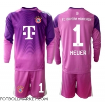 Bayern Munich Manuel Neuer #1 Målvakt Replika Tredjetröja Barn 2025-26 Långärmad (+ byxor)
