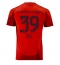 Bayern Munich Mathys Tel #39 Replika Hemmatröja 2024-25 Kortärmad