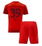 Bayern Munich Mathys Tel #39 Replika Hemmatröja Barn 2024-25 Kortärmad (+ byxor)