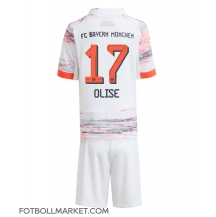 Bayern Munich Michael Olise #17 Replika Bortatröja Barn 2025-26 Kortärmad (+ byxor)