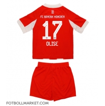 Bayern Munich Michael Olise #17 Replika Hemmatröja Barn 2025-26 Kortärmad (+ byxor)