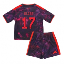 Bayern Munich Michael Olise #17 Replika Tredjetröja Barn 2026-27 Kortärmad (+ byxor)