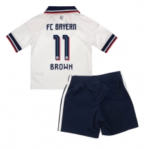 Bayern Munich Nathaniel Brown #11 Replika Bortatröja Barn 2026-27 Kortärmad (+ byxor)