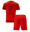 Bayern Munich Serge Gnabry #7 Replika Hemmatröja Barn 2024-25 Kortärmad (+ byxor)
