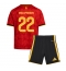 Belgien Alexis Saelemaekers #22 Replika Hemmatröja Barn VM 2026 Kortärmad (+ byxor)