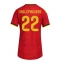 Belgien Alexis Saelemaekers #22 Replika Hemmatröja Dam VM 2026 Kortärmad