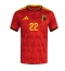 Belgien Alexis Saelemaekers #22 Replika Hemmatröja VM 2026 Kortärmad