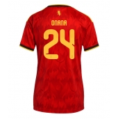 Belgien Amadou Onana #24 Replika Hemmatröja Dam VM 2026 Kortärmad