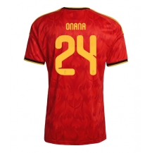 Belgien Amadou Onana #24 Replika Hemmatröja VM 2026 Kortärmad