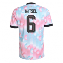 Belgien Axel Witsel #6 Replika Bortatröja VM 2026 Kortärmad