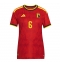Belgien Axel Witsel #6 Replika Hemmatröja Dam VM 2026 Kortärmad