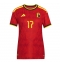 Belgien Charles De Ketelaere #17 Replika Hemmatröja Dam VM 2026 Kortärmad