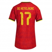 Belgien Charles De Ketelaere #17 Replika Hemmatröja Dam VM 2026 Kortärmad