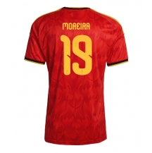 Belgien Diego Moreira #19 Replika Hemmatröja VM 2026 Kortärmad