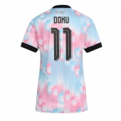 Belgien Jeremy Doku #11 Replika Bortatröja Dam VM 2026 Kortärmad
