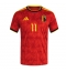 Belgien Jeremy Doku #11 Replika Hemmatröja VM 2026 Kortärmad