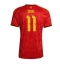 Belgien Jeremy Doku #11 Replika Hemmatröja VM 2026 Kortärmad