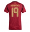 Belgien Johan Bakayoko #19 Replika Hemmatröja Dam EM 2024 Kortärmad