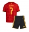 Belgien Kevin De Bruyne #7 Replika Hemmatröja Barn VM 2026 Kortärmad (+ byxor)