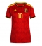 Belgien Leandro Trossard #10 Replika Hemmatröja Dam VM 2026 Kortärmad
