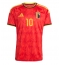 Belgien Leandro Trossard #10 Replika Hemmatröja VM 2026 Kortärmad