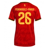 Belgien Matias Fernandez-Pardo #26 Replika Hemmatröja Dam VM 2026 Kortärmad