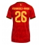 Belgien Matias Fernandez-Pardo #26 Replika Hemmatröja Dam VM 2026 Kortärmad