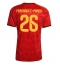 Belgien Matias Fernandez-Pardo #26 Replika Hemmatröja VM 2026 Kortärmad