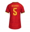 Belgien Maxim De Cuyper #5 Replika Hemmatröja Dam VM 2026 Kortärmad