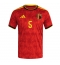 Belgien Maxim De Cuyper #5 Replika Hemmatröja VM 2026 Kortärmad